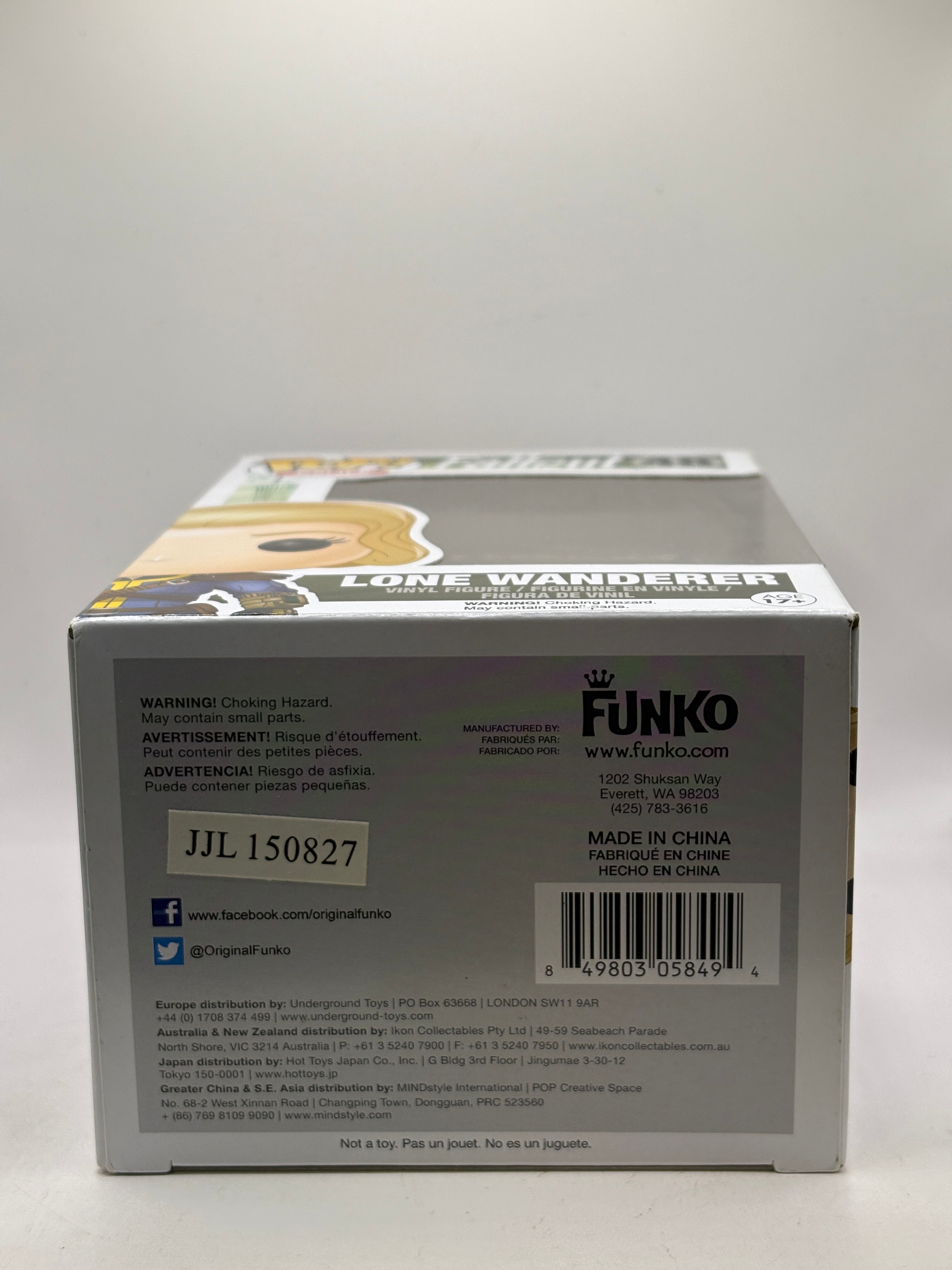 Funko POP! Games Fallout #48 Lone Wanderer Vinyl Figure